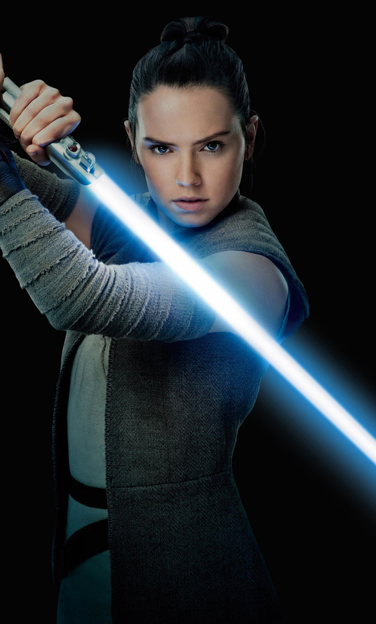 Download 1280x2120 Wallpaper Daisy Ridley Rey Star Wars The