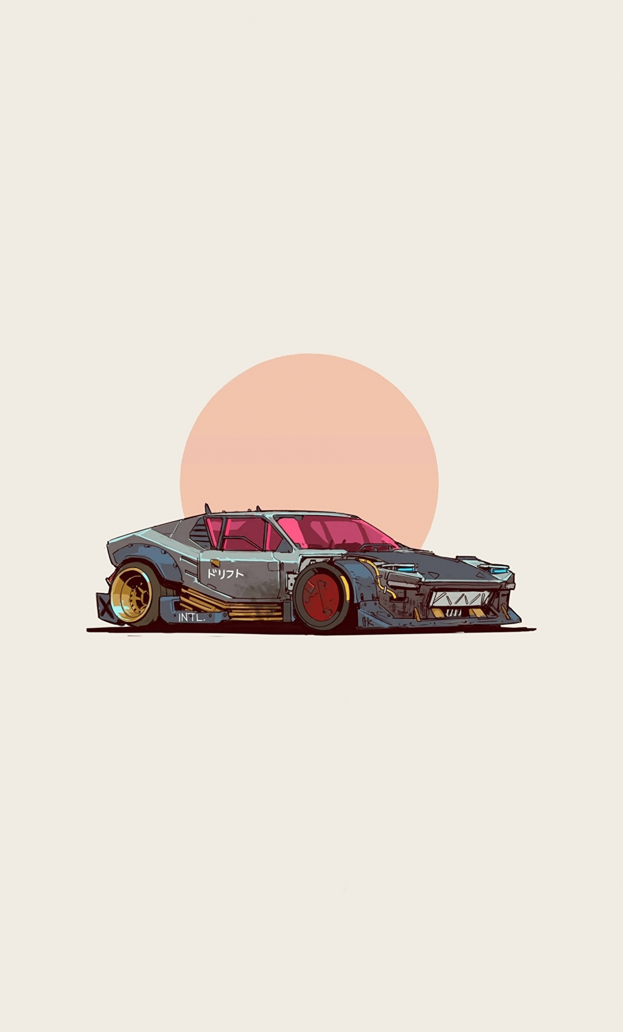 Download wallpaper 480x800 classic, rugged car, minimal, nokia x, x2, xl,  520, 620, 820, samsung galaxy star, ace, asus zenfone 4, 480x800 hd  background, 21168