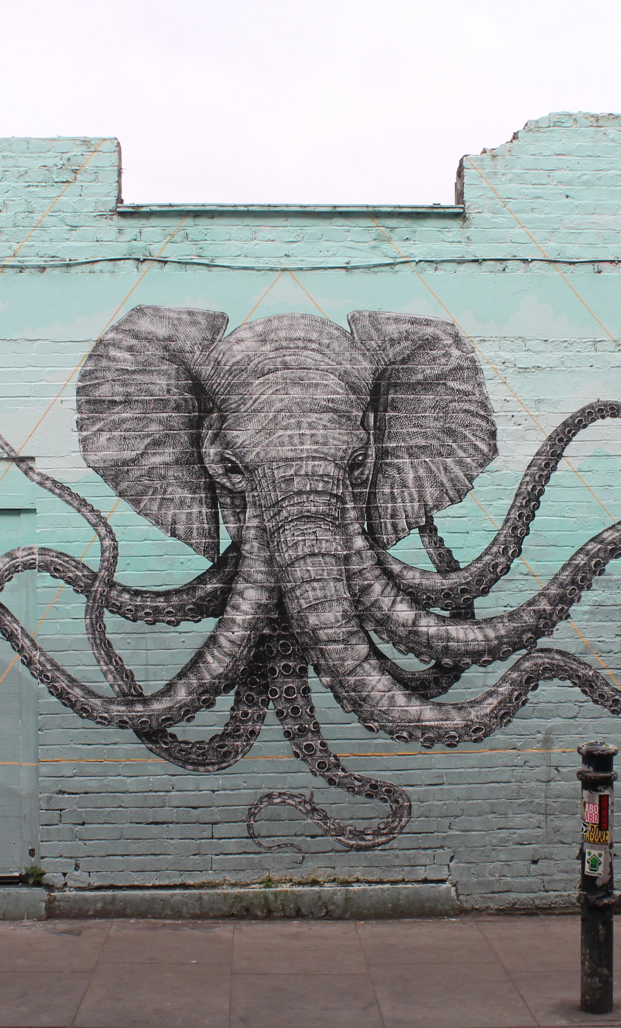 elephant art iphone wallpaper