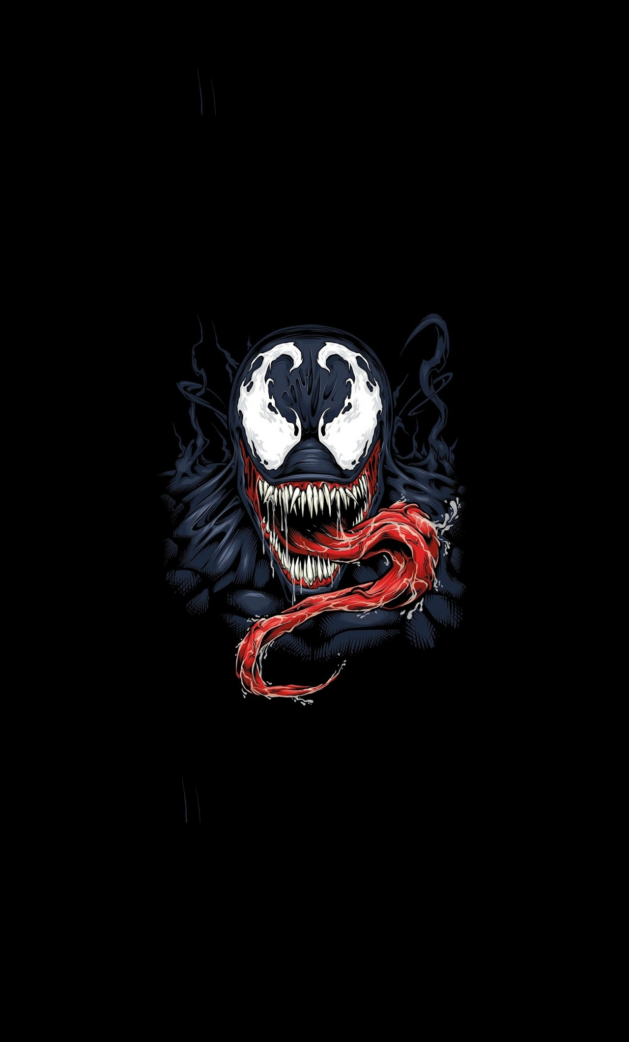 venom symbol iphone wallpaper