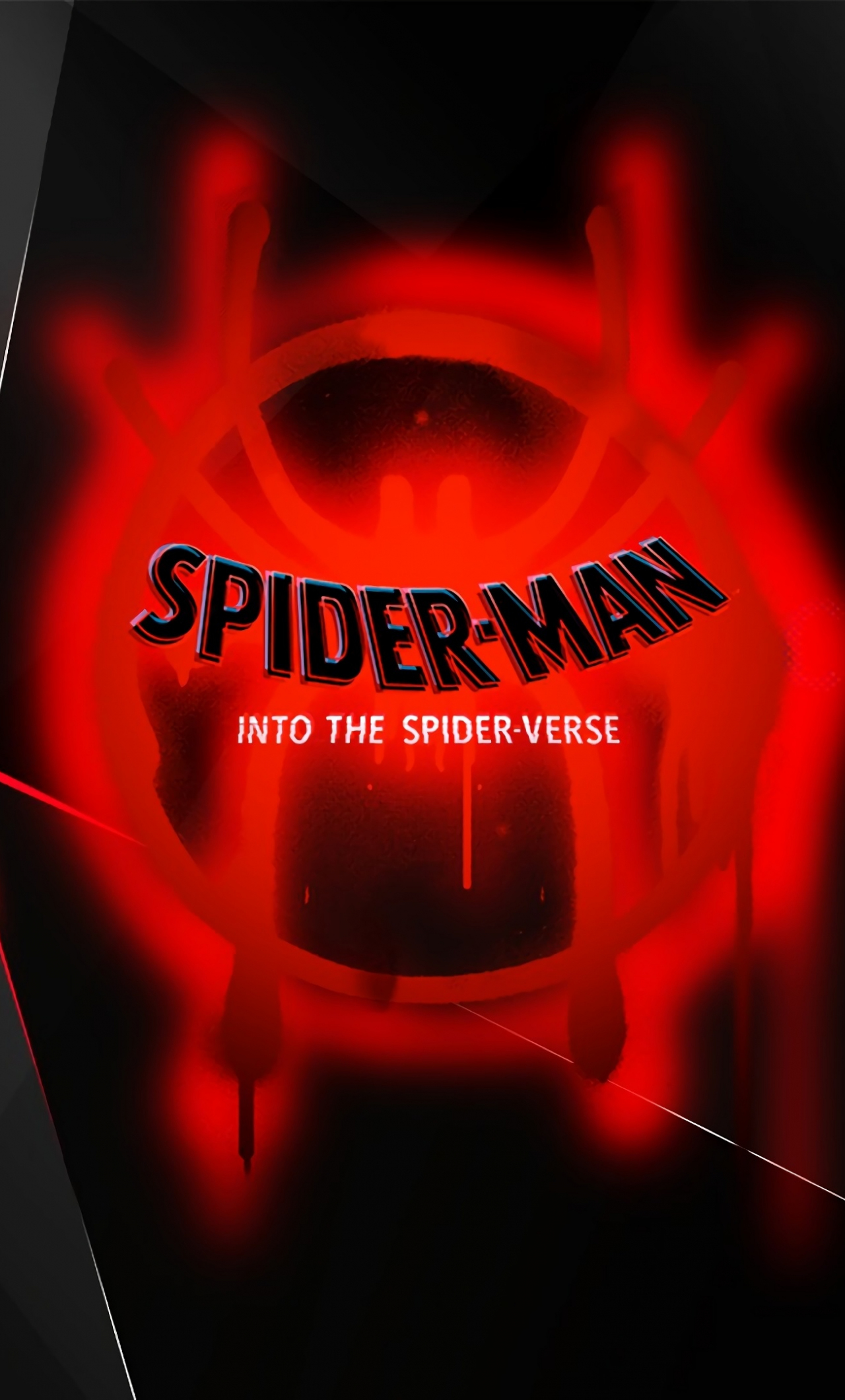 Download 1280x2120 Wallpaper Spider Man Into The Spider