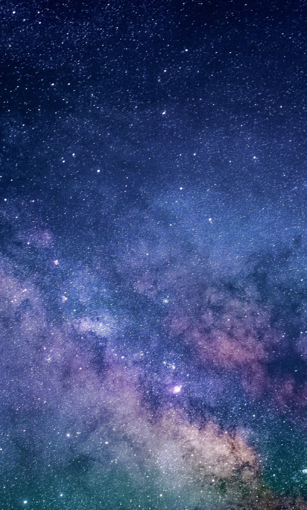 Download wallpaper 1280x2120 galaxy, milky way, space, stars, iphone 6 ...