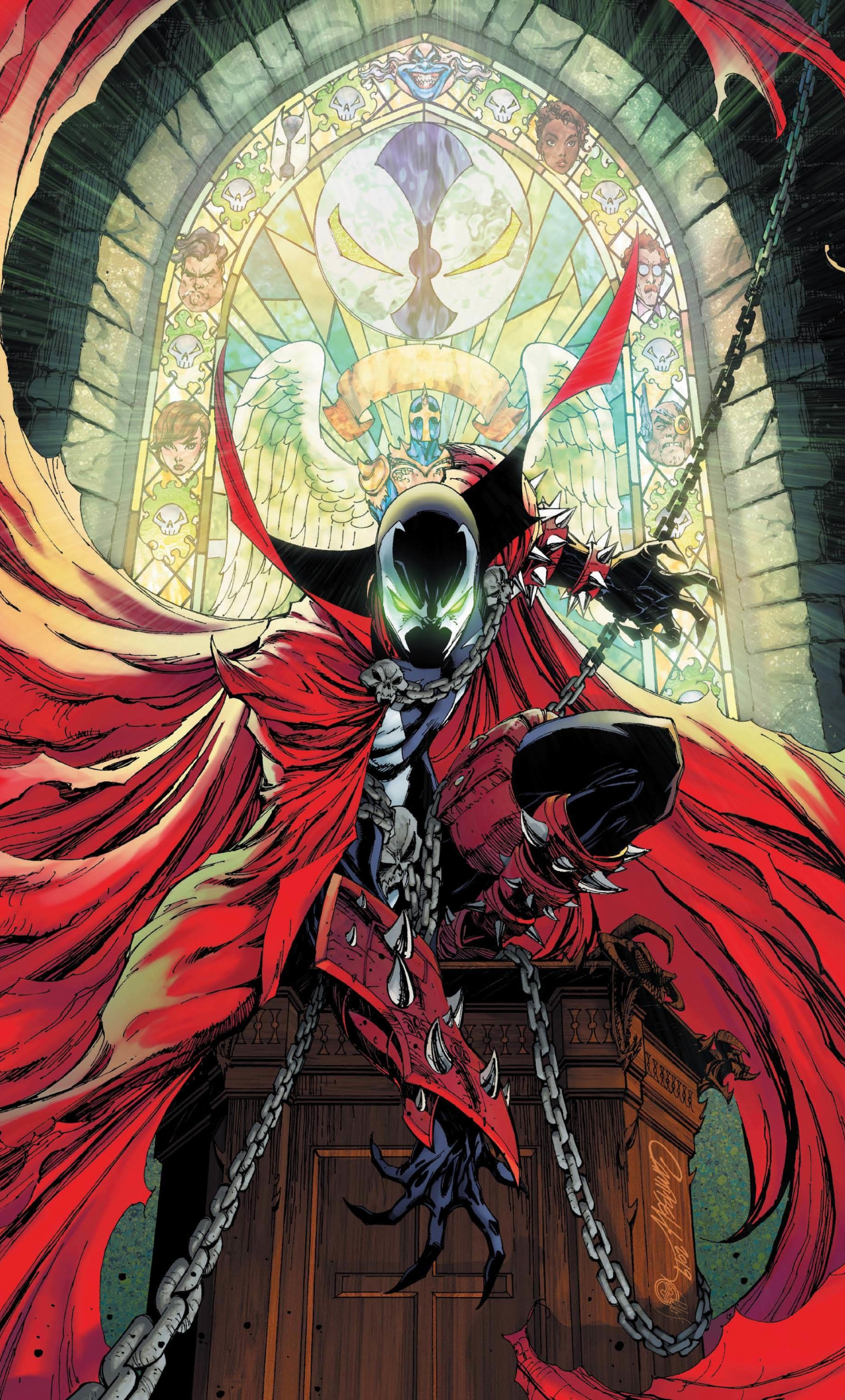 The Horror Comic Character Background, Spawn Pictures, Spawn, Spawning  Background Image And Wallpaper for Free Download