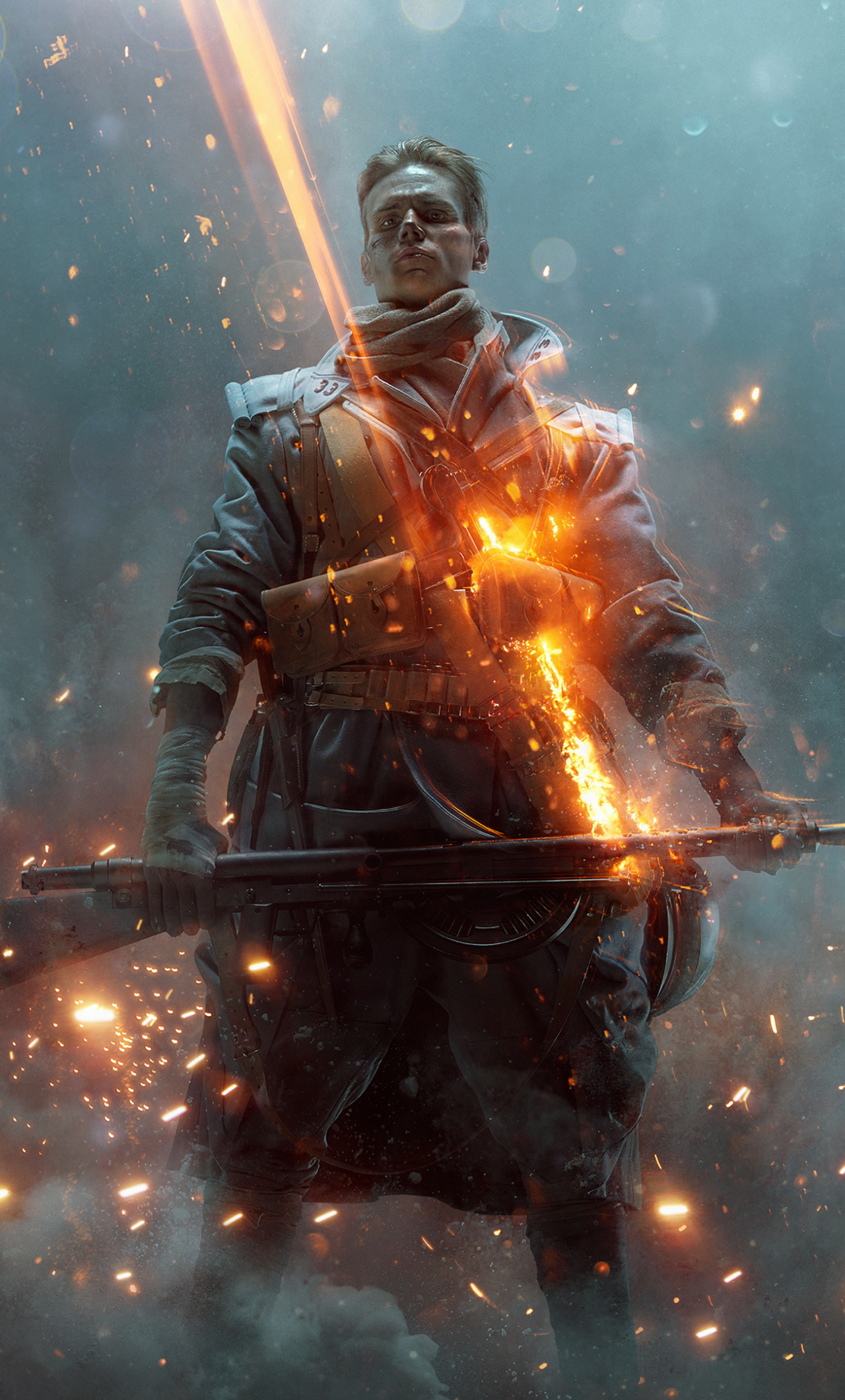 Battlefield 1, They Shall Not Pass, soldier, video game, 2017, 1280x2120 wallpaper