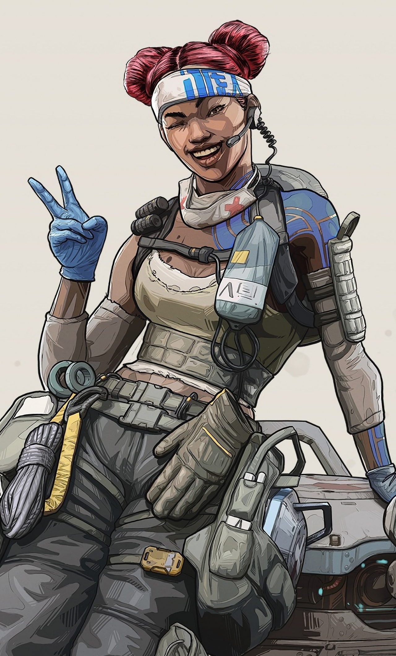 Download Lifeline Smile Girl Apex Legends 1280x2120 Wallpaper Iphone 6 Plus 1280x2120 Hd Image Background 18622