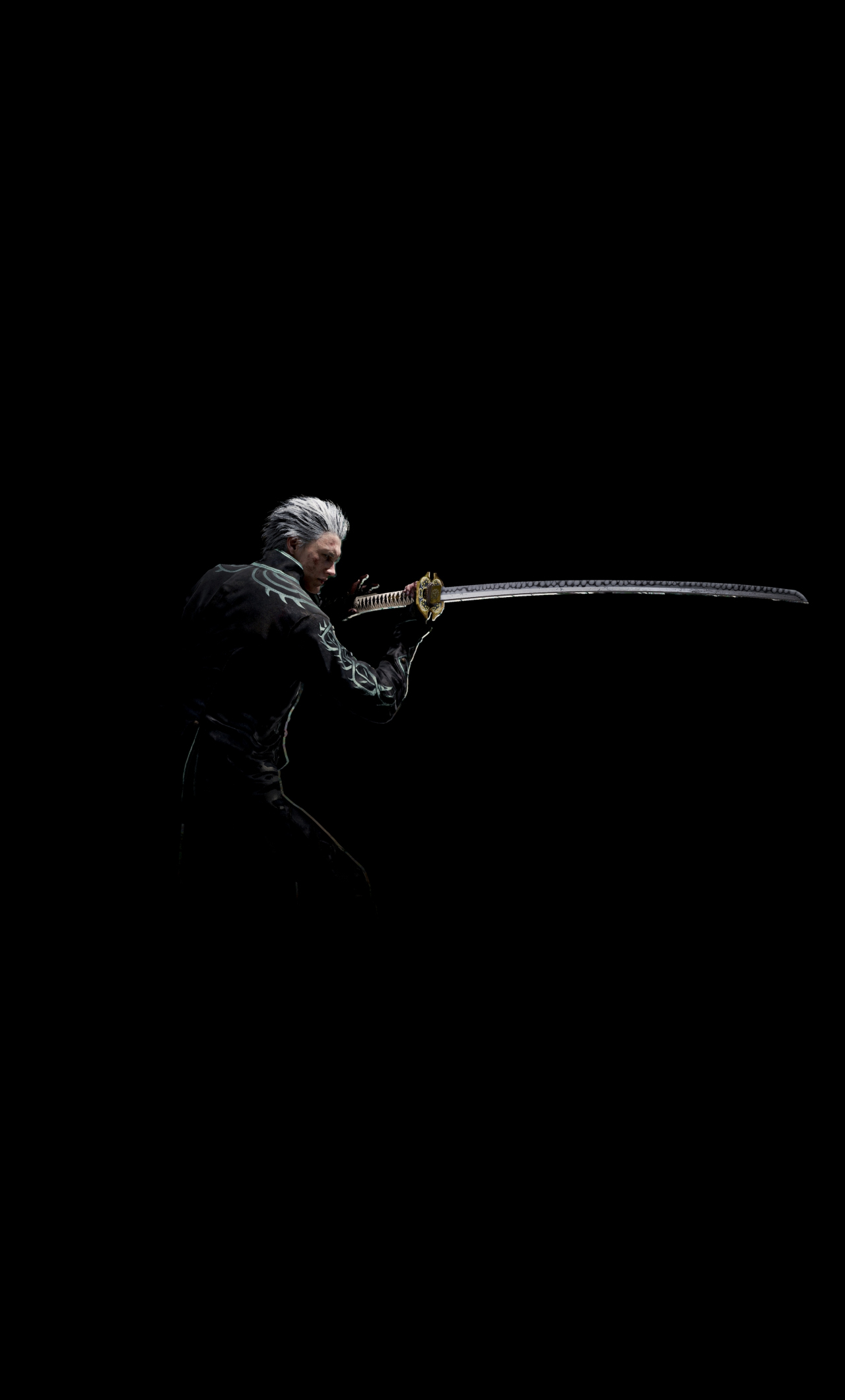 Download wallpaper 1280x2120 vergil, devil may cry 5, minimal, 2020, iphone  6 plus, 1280x2120 hd background, 26353