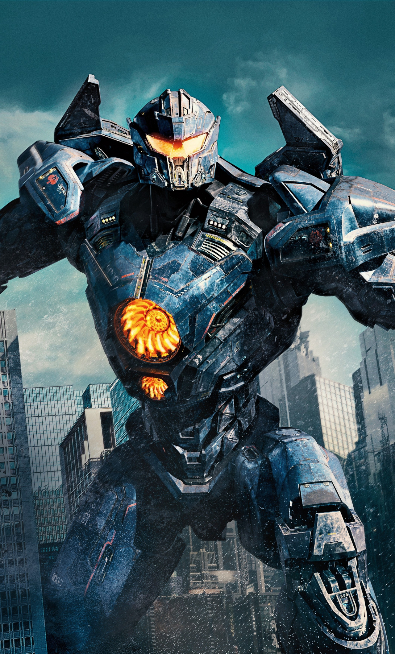 Download wallpaper 1280x2120 pacific rim uprising, gipsy avenger, robot,  iphone 6 plus, 1280x2120 hd background, 4387