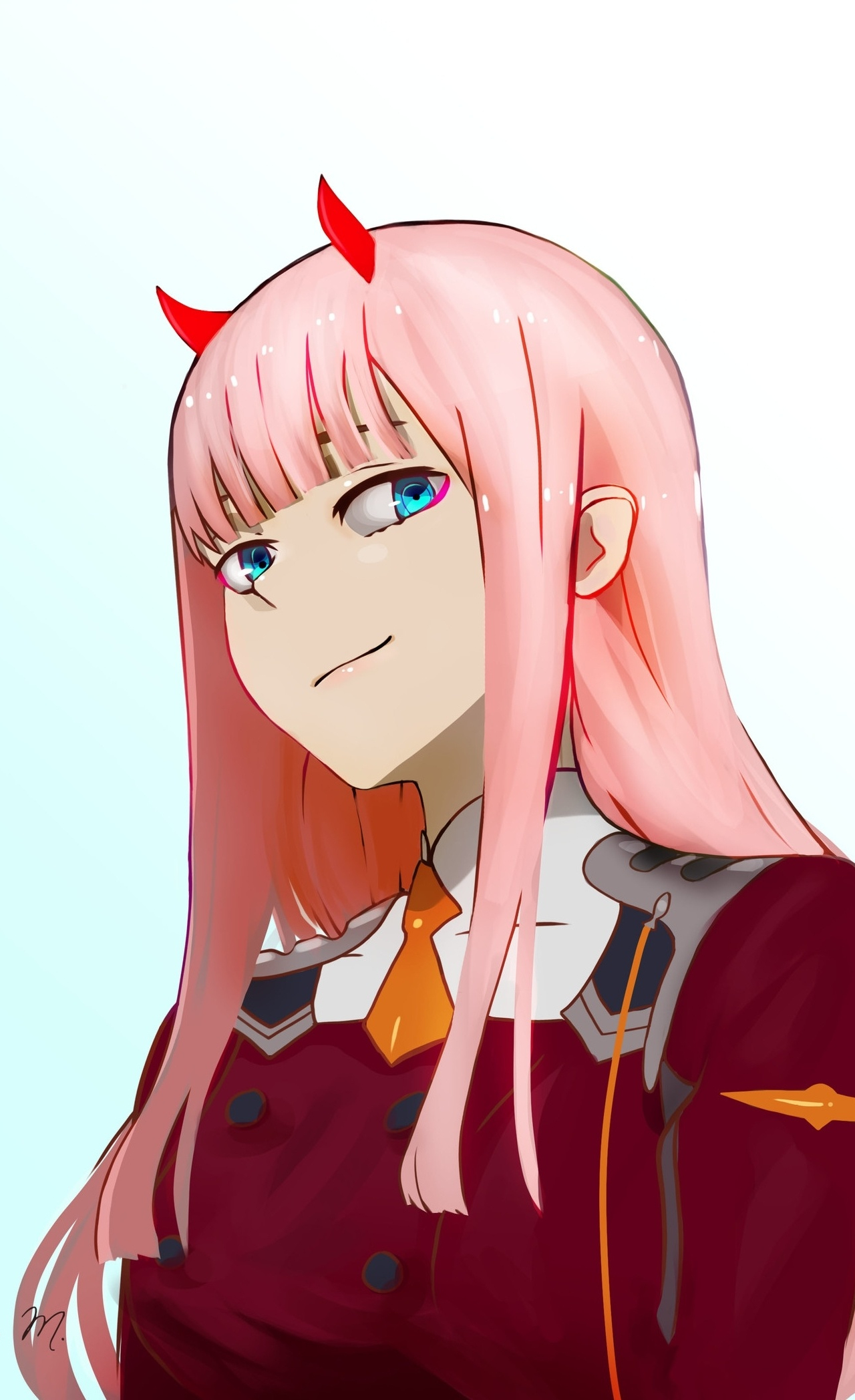 963 Zero Two Wallpaper Zerochan - MyWeb