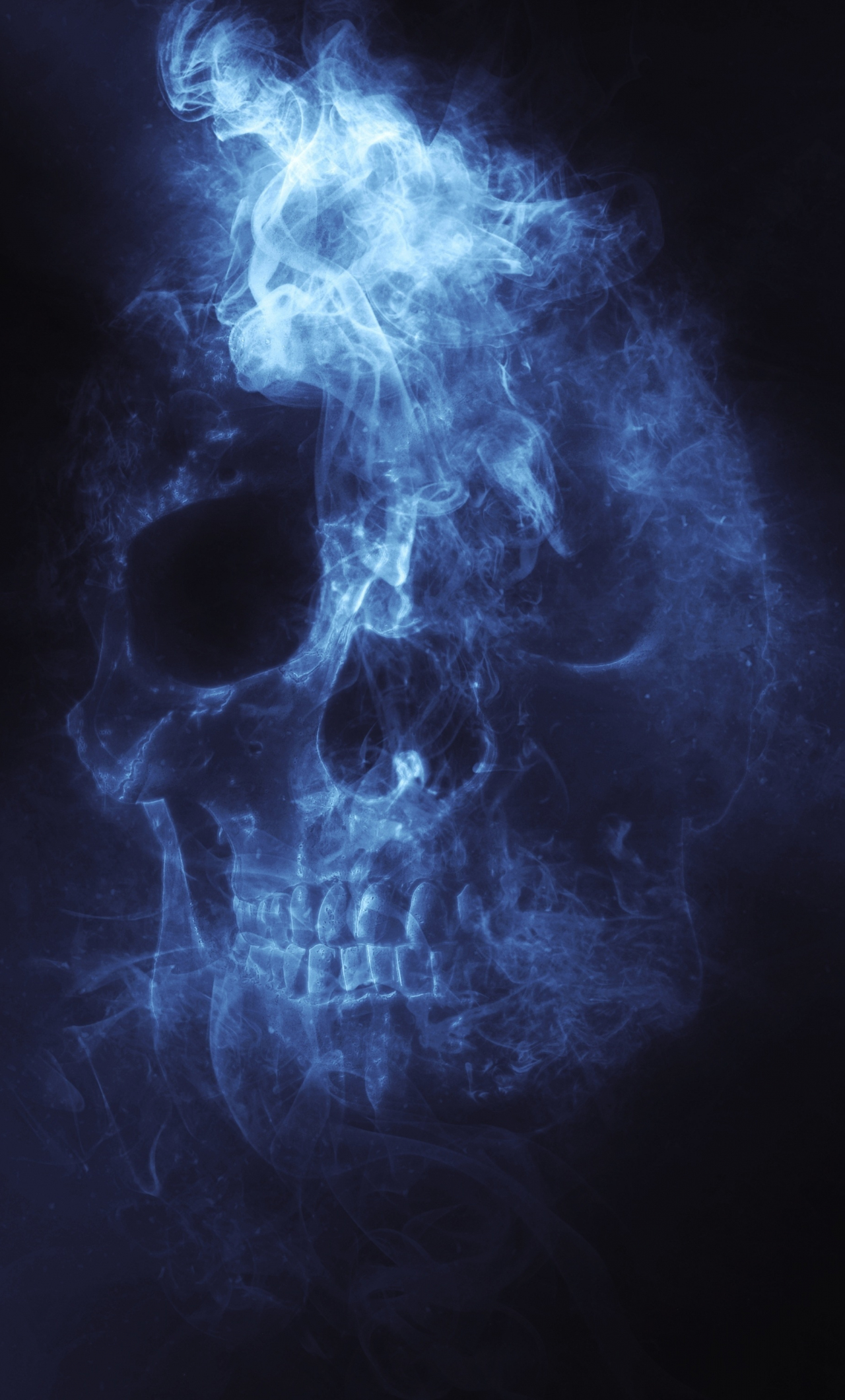 Dangerous HD Wallpaper Smoke Skull 57 images
