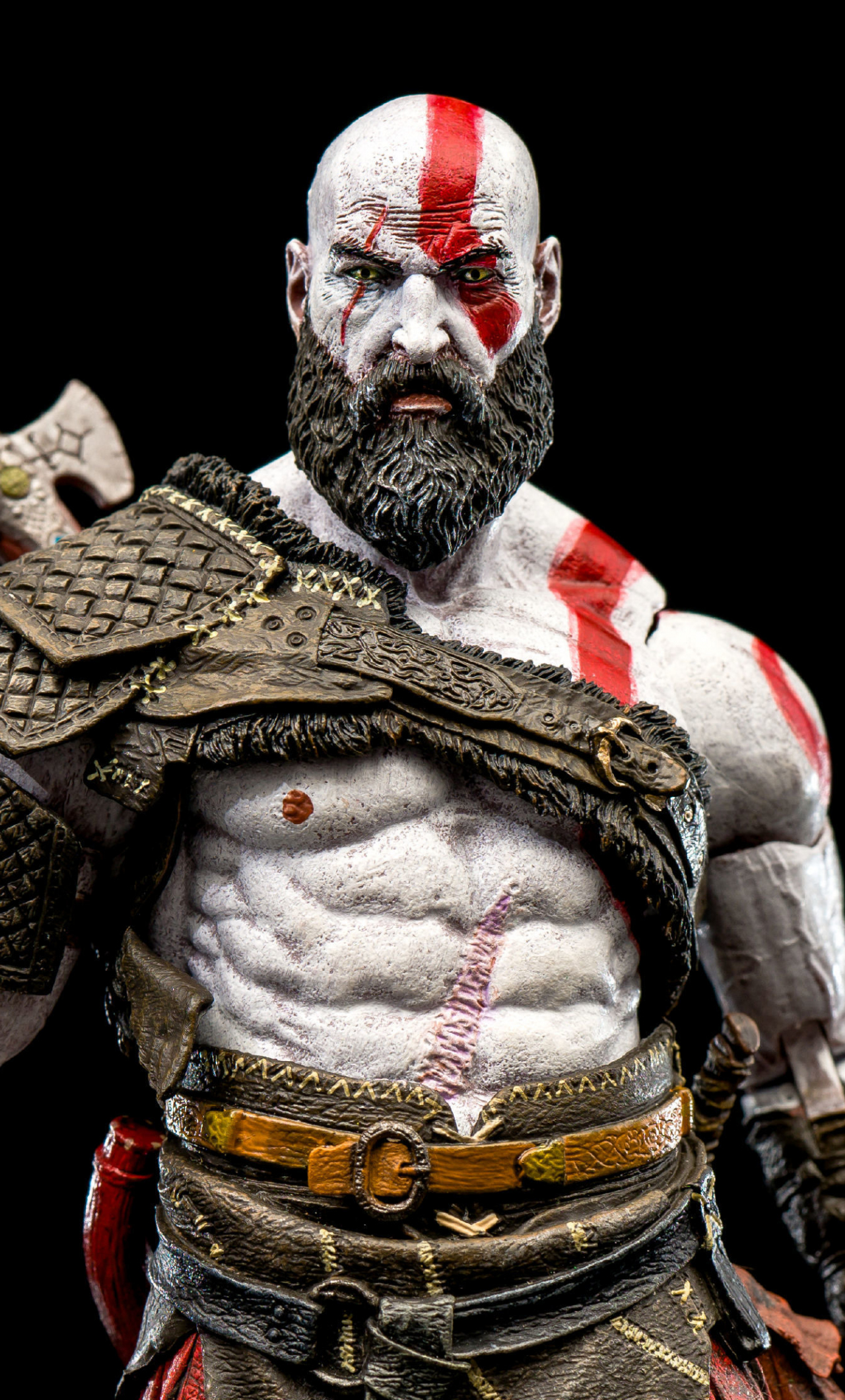 Download 1280x2120 Wallpaper Kratos God Of War Warrior Video