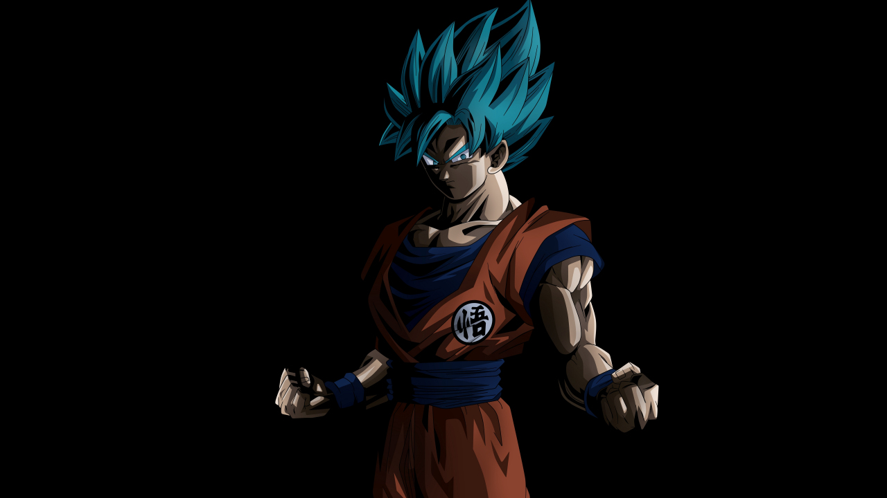 1280x720 Dragon Ball Super - Wallpaper - Goku [ super saiyan blue ] 