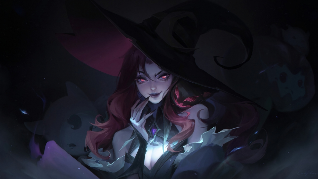 Download wallpaper 1280x720 miss fortune, online game, famous, league