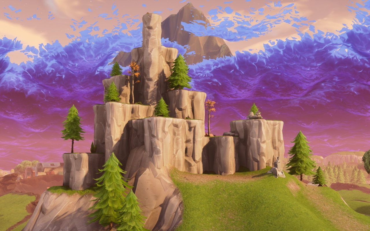 rocks mountain fortnite video game 1280x800 wallpaper - fortnite 1080p background