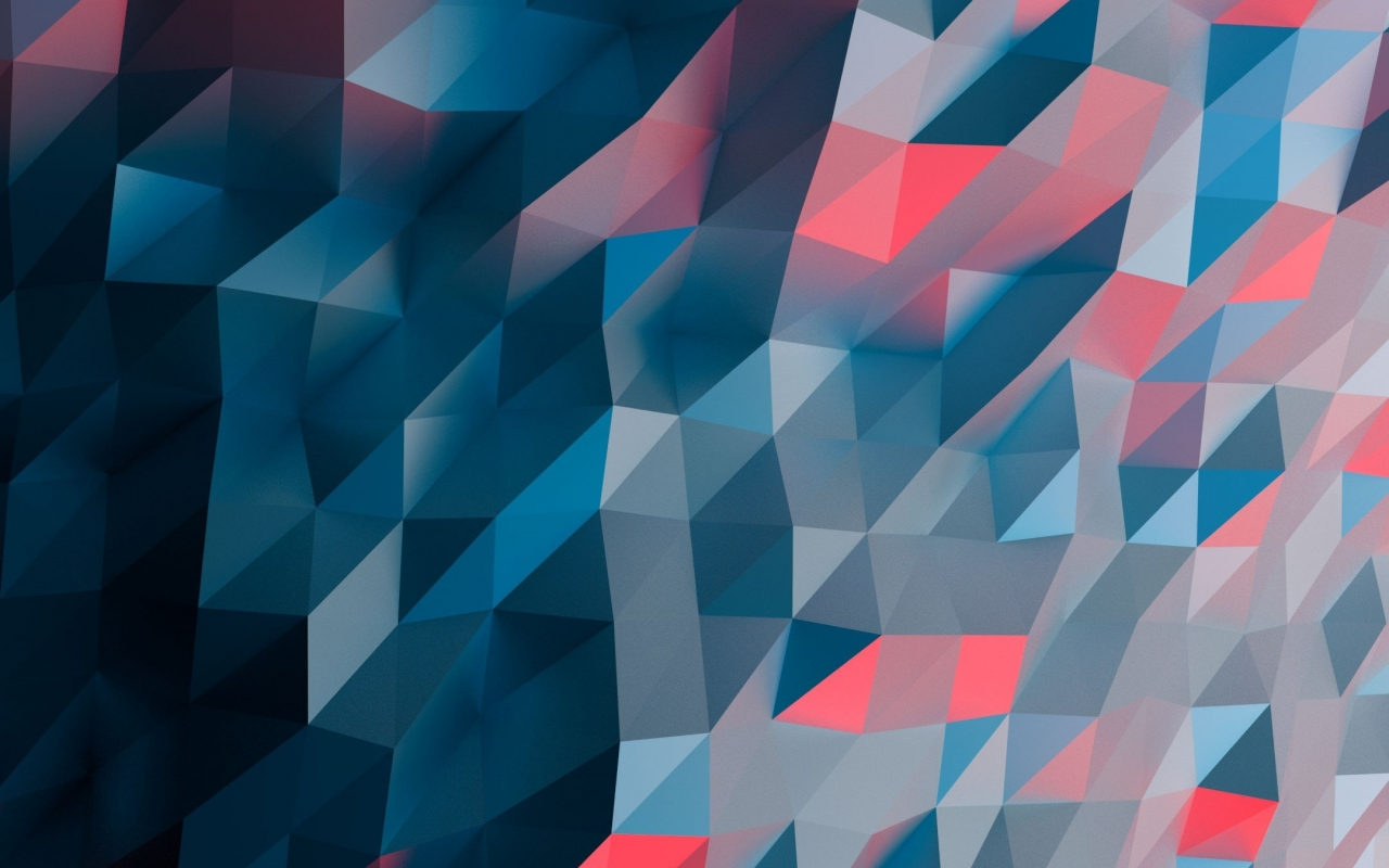 Multi-color, polygons, art, 1280x800 wallpaper