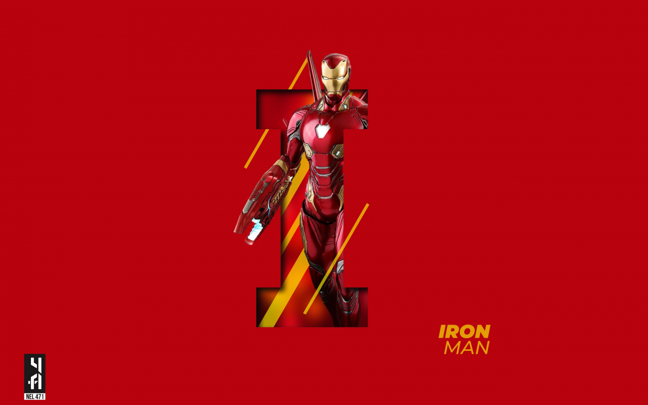 Download Wallpaper 1280x800 Iron Man Artwork Minimal Full Hd Hdtv Fhd Widescreen 1280x800 