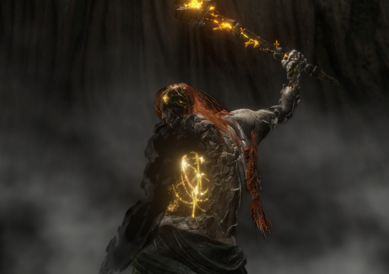 Warrior fire, Elden Ring, game, 1280x900 wallpaper