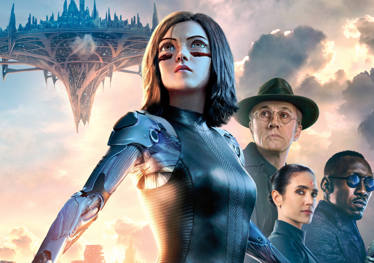 Download wallpaper 1280x900 alita: battle angel, rosa salazar, movie ...