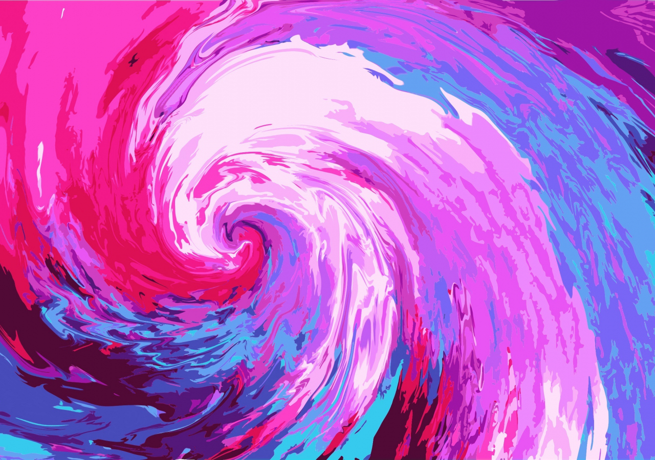 Swirl, abstract, glitch art, 1280x900 wallpaper