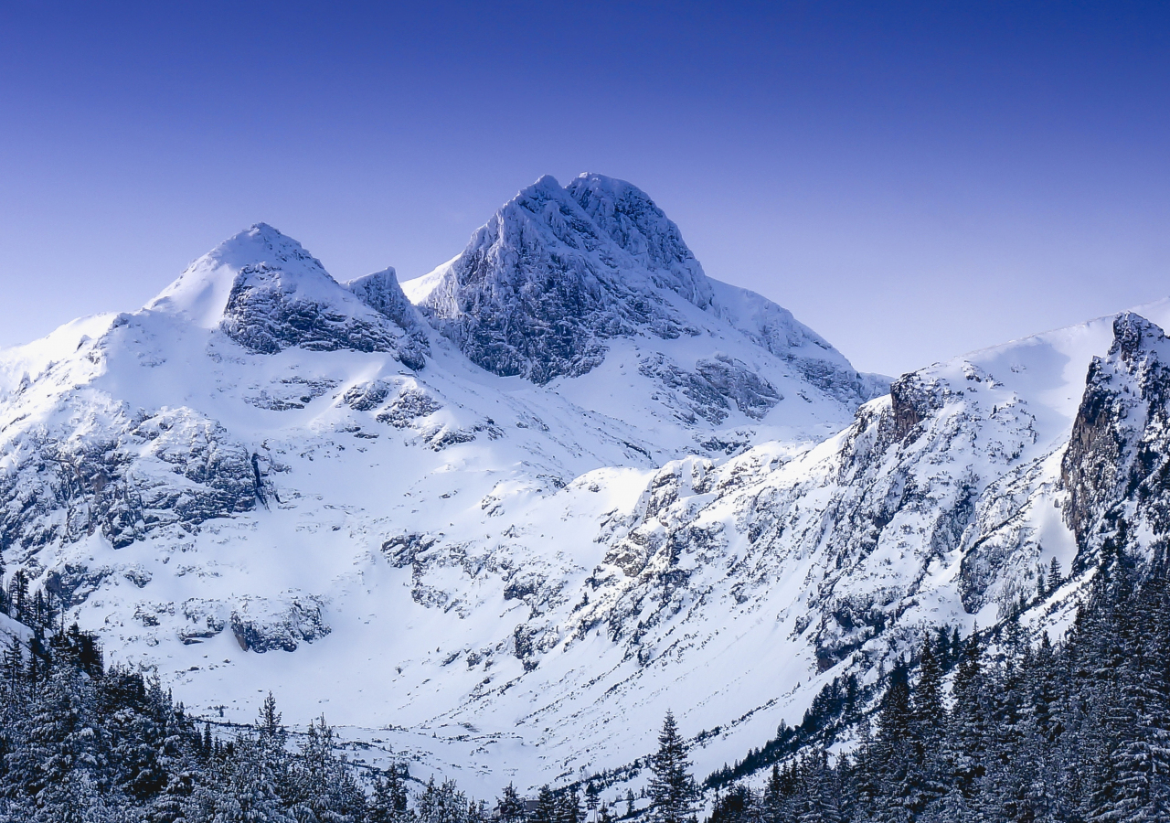 Winter, glacier, mountain, nature, 1280x900 wallpaper