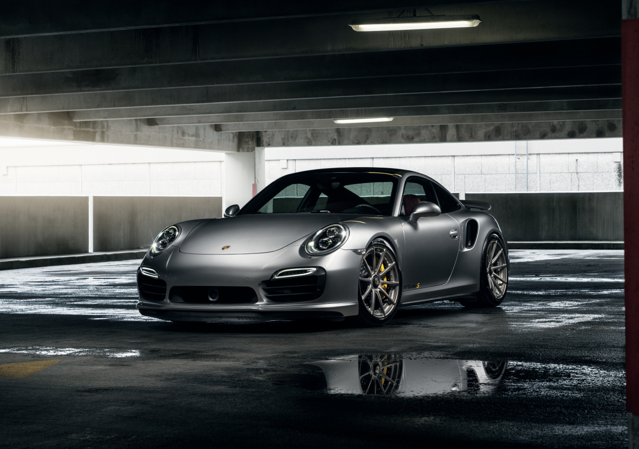 Download wallpaper 1280x900 porsche 911 turbo, gray, sports car ...