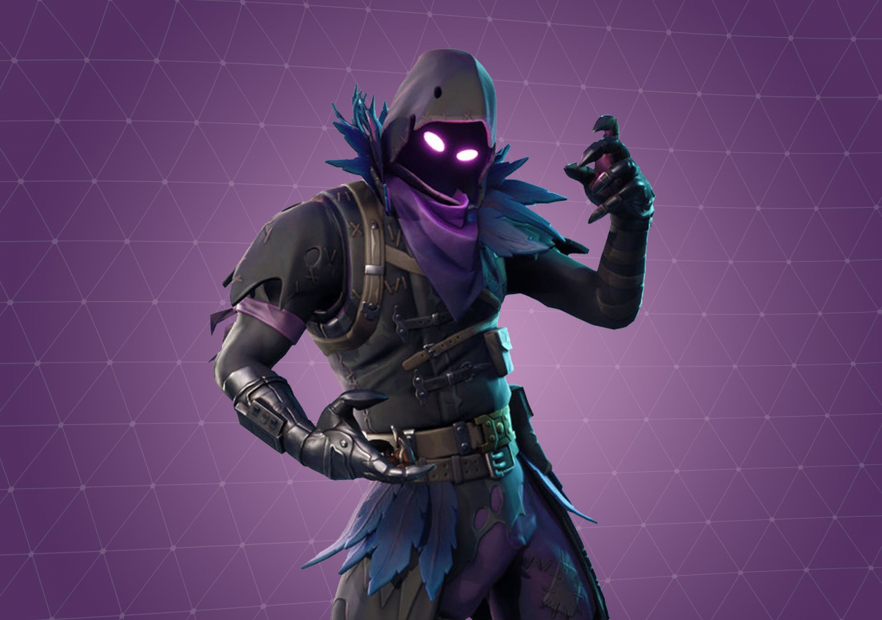 Download fortnite, warrior, video game, raven skin 1280x900 wallpaper ...