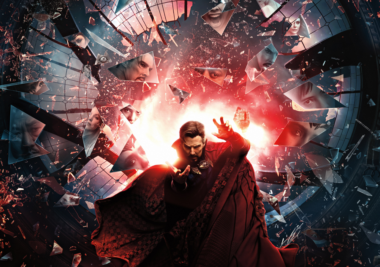 Doctor Strange in the Multiverse of Madness, movie poster, 2022, 1280x900 wallpaper
