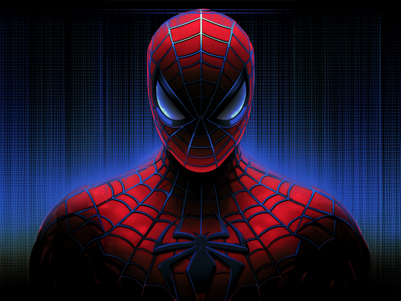 Download wallpaper 1280x960 spider-man, protector of world, superhero ...