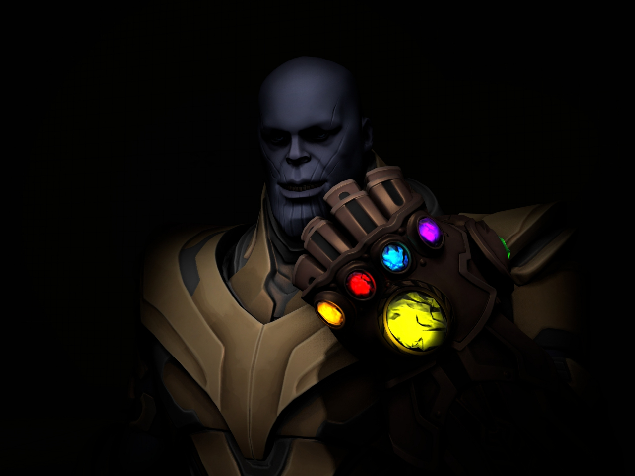 thanos video game villain dark fortnite 1280x960 wallpaper - fortnite 1280x960