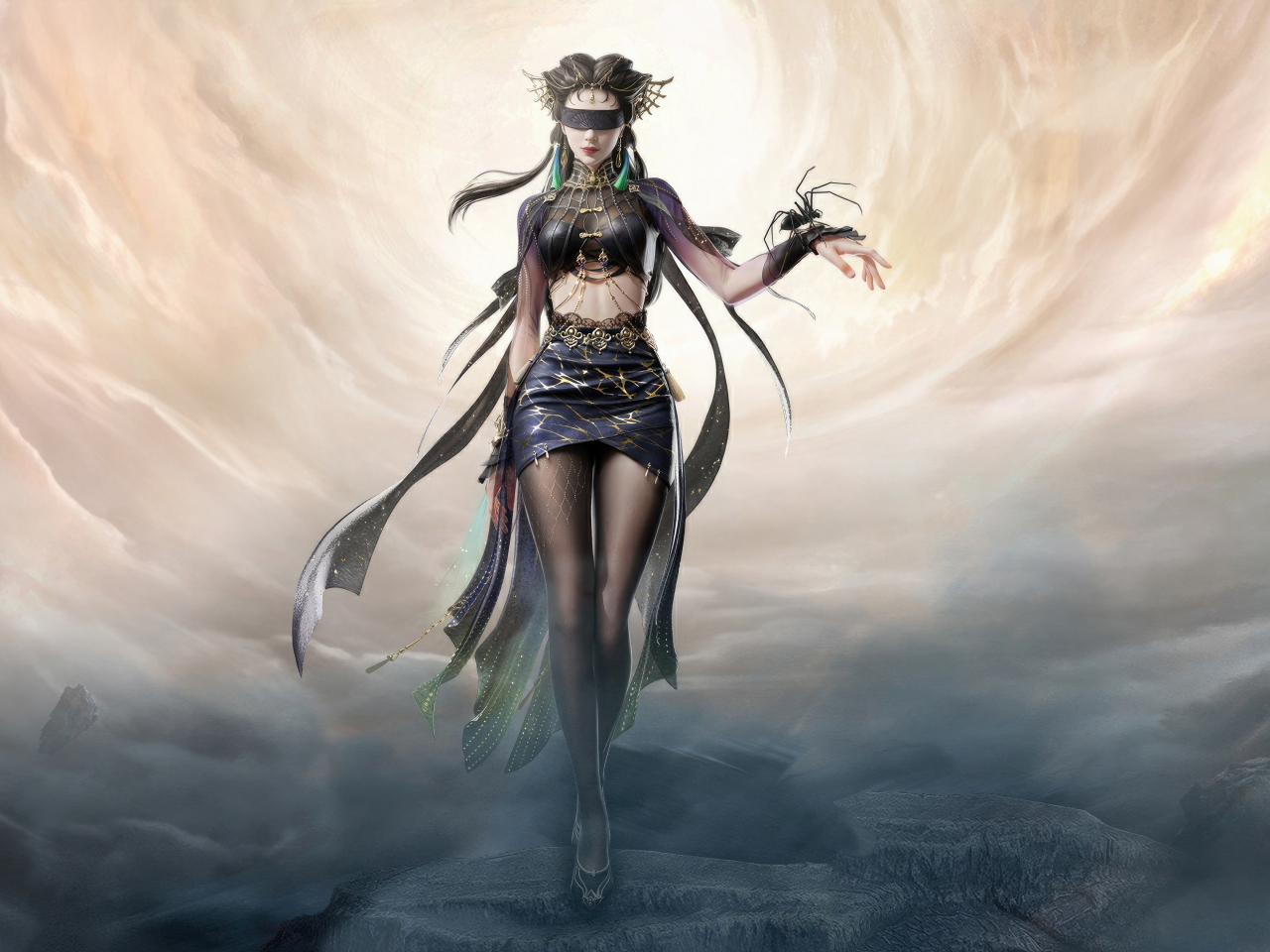 Tianhai, NARAKA: BLADEPOINT, fantasy game, 1280x960 wallpaper
