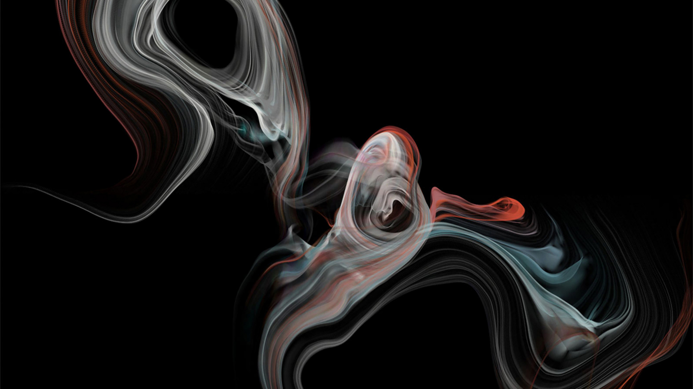 iMac Pro stock smoke abstract dark wallpaper background 