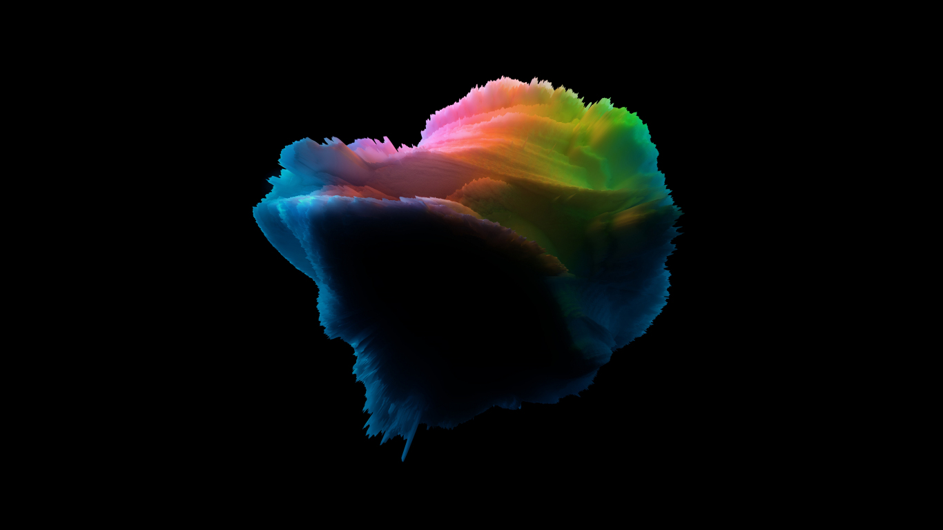 Abstract color cloud dark wallpaper background 