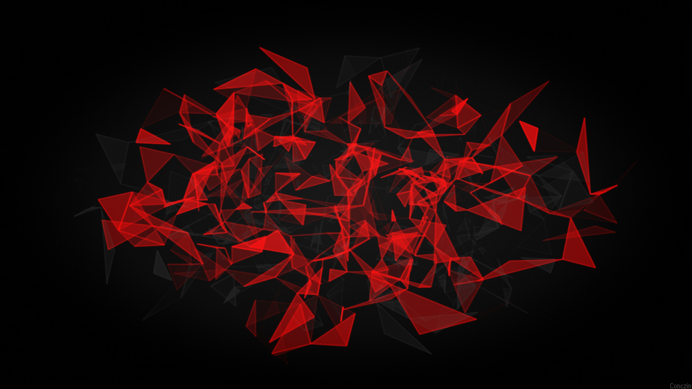 Red pattern polygons abstract wallpaper background 