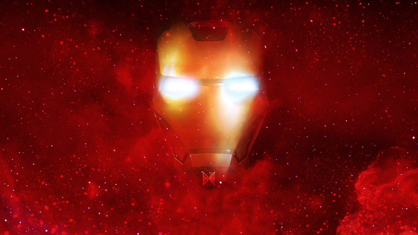 Iron man red fan artwork wallpaper background 