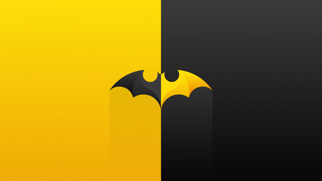 Batman batch minimal logo wallpaper
