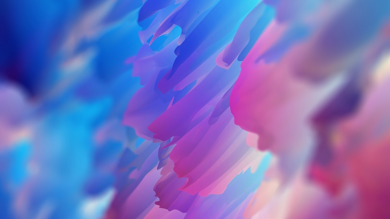 Download 1366x768 wallpaper surface, colorful, abstract, bright, tablet