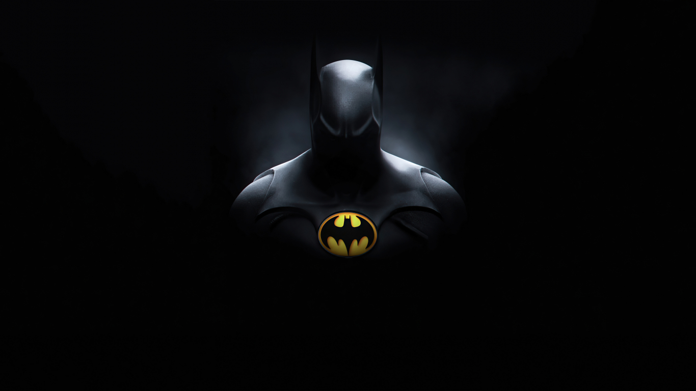 Batman, dark knight, DC Hero, 1366x768 wallpaper