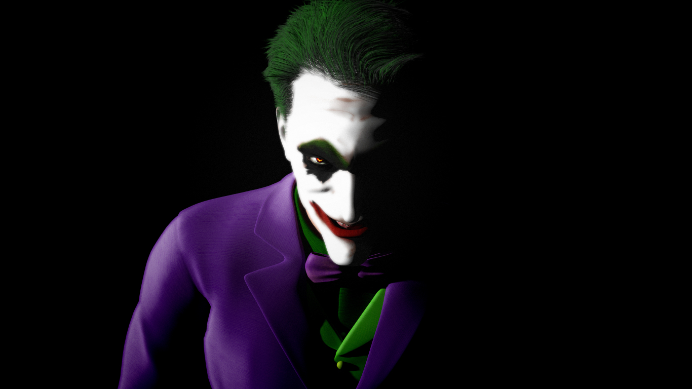 Joker artwork dark super-villain wallpaper background 