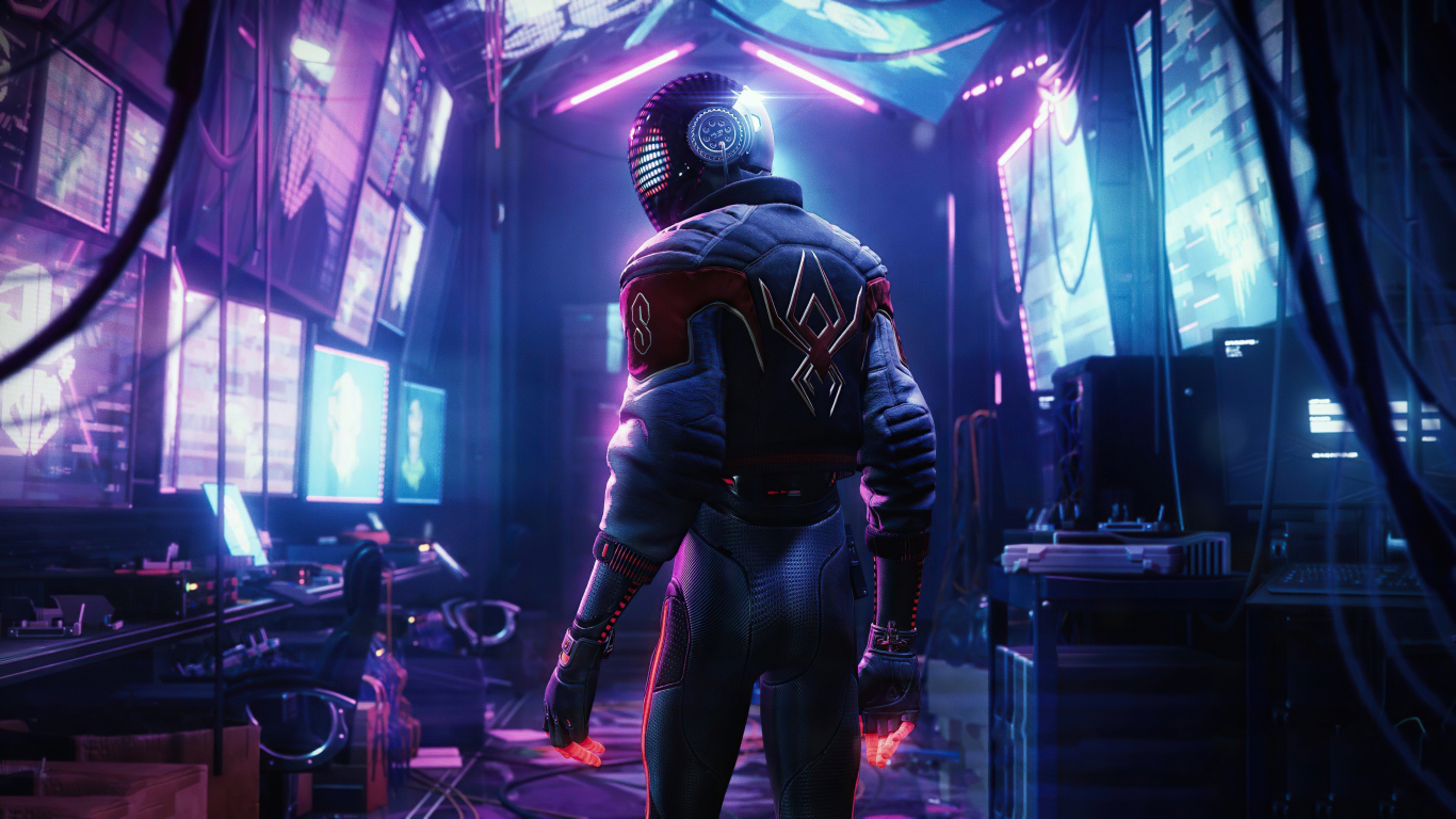 Marvel's spiderman Miles Morales game 2020 wallpaper 
