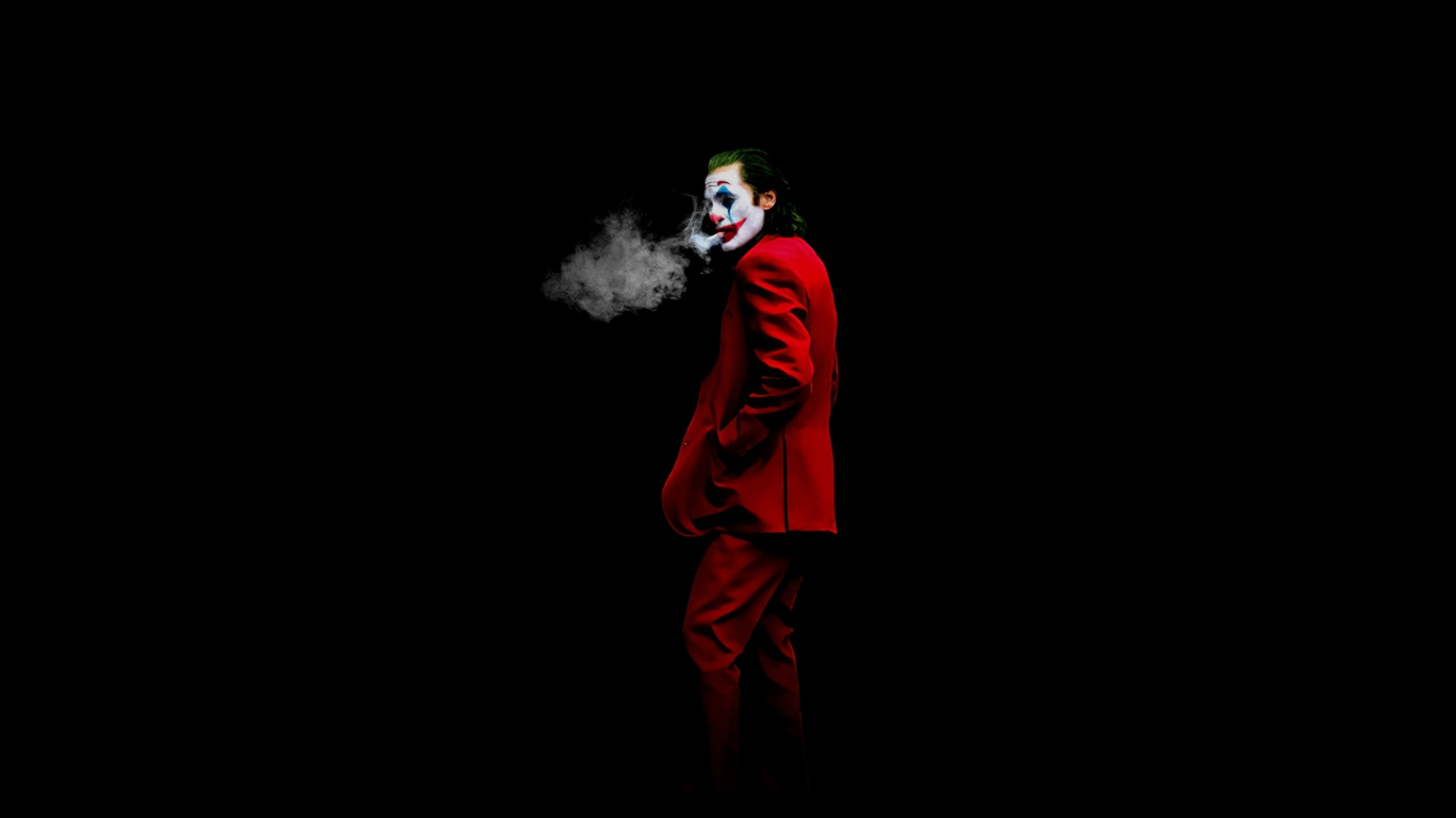 Minimal Joker art wallpaper background - pling.com