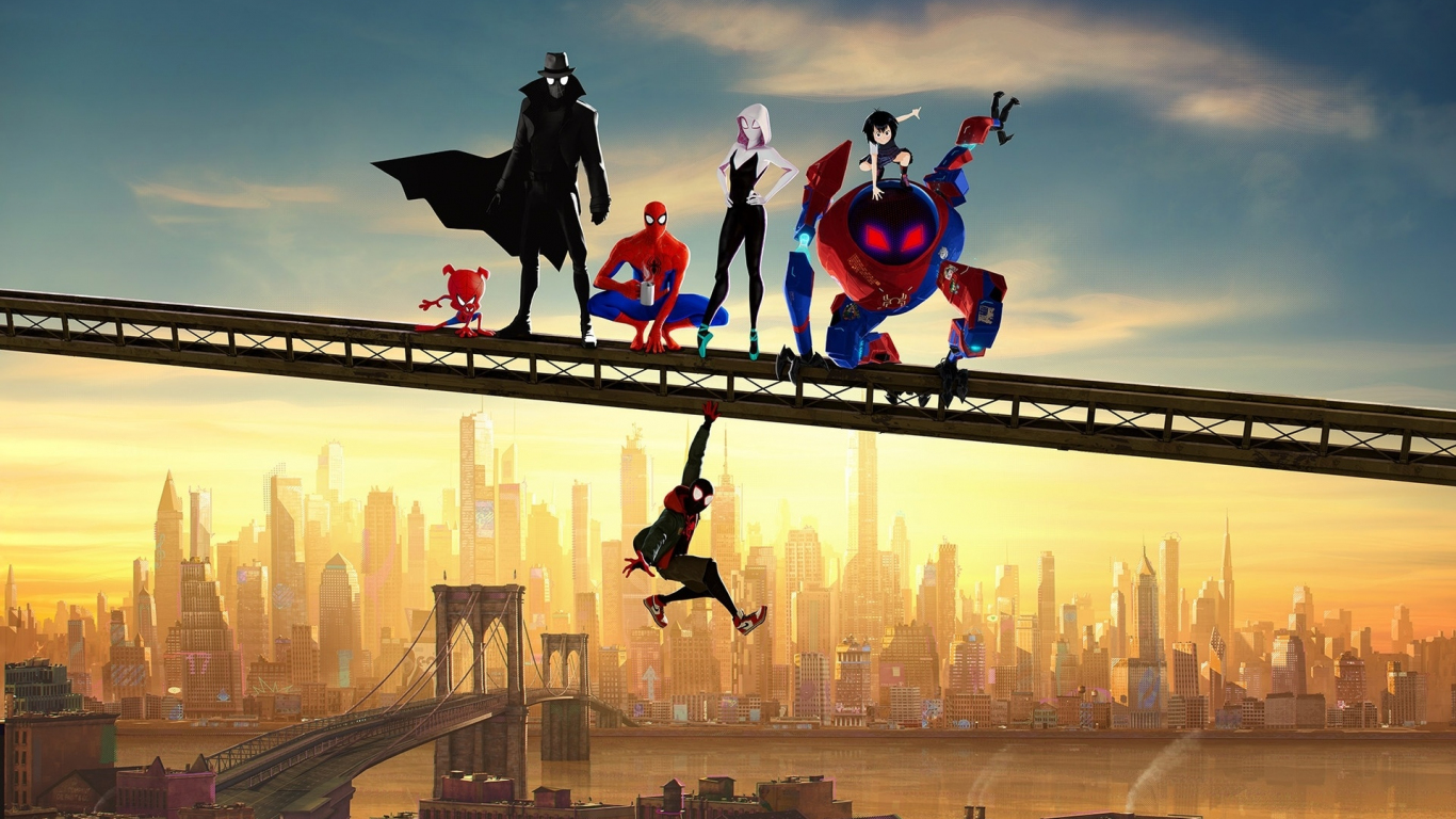 Movie artwork Spider-Man Into the Spider-Verse fan art - KDE Store