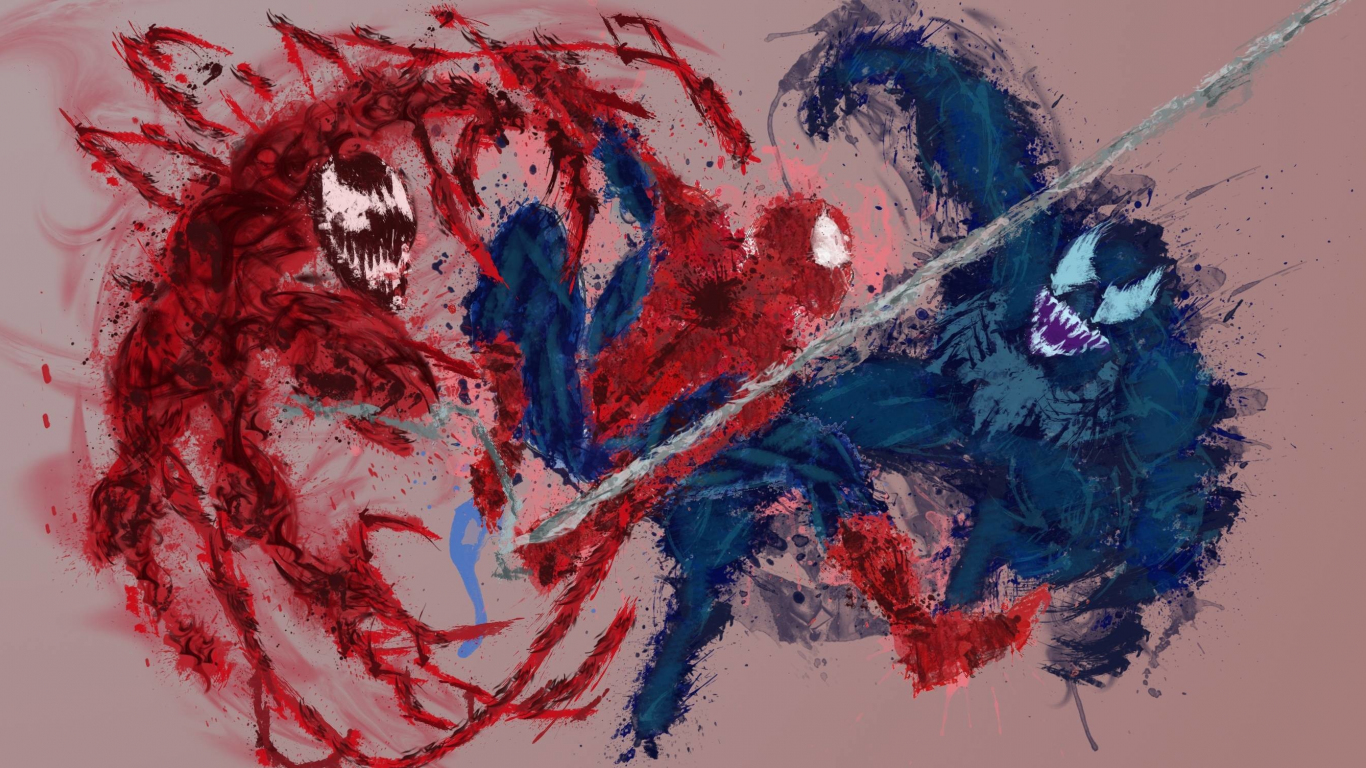 44 Venom and Carnage Wallpaper  WallpaperSafari