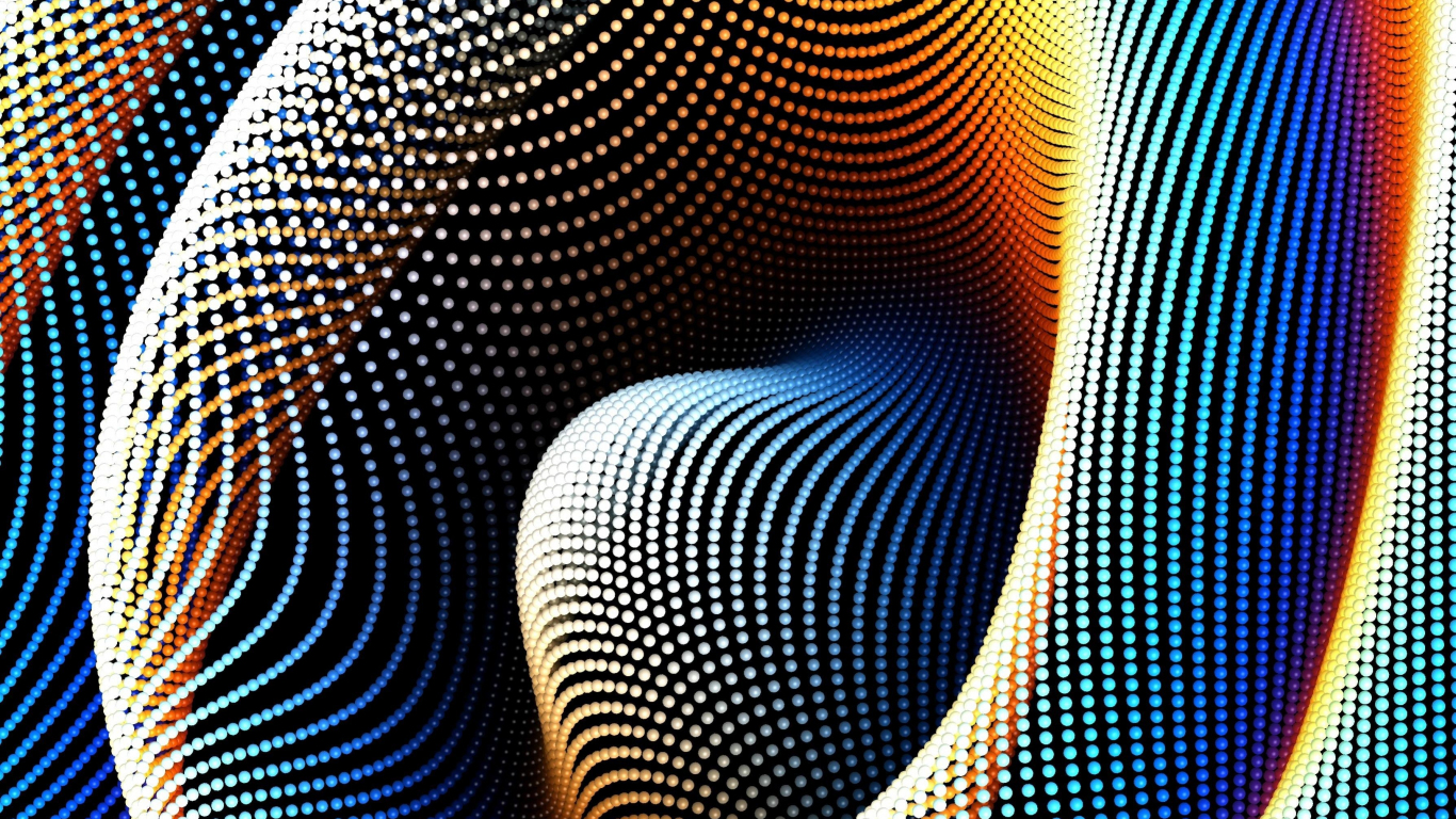 Download wallpaper 1366x768 ripple effect, grid, surface, tablet, laptop,  1366x768 hd background, 27086