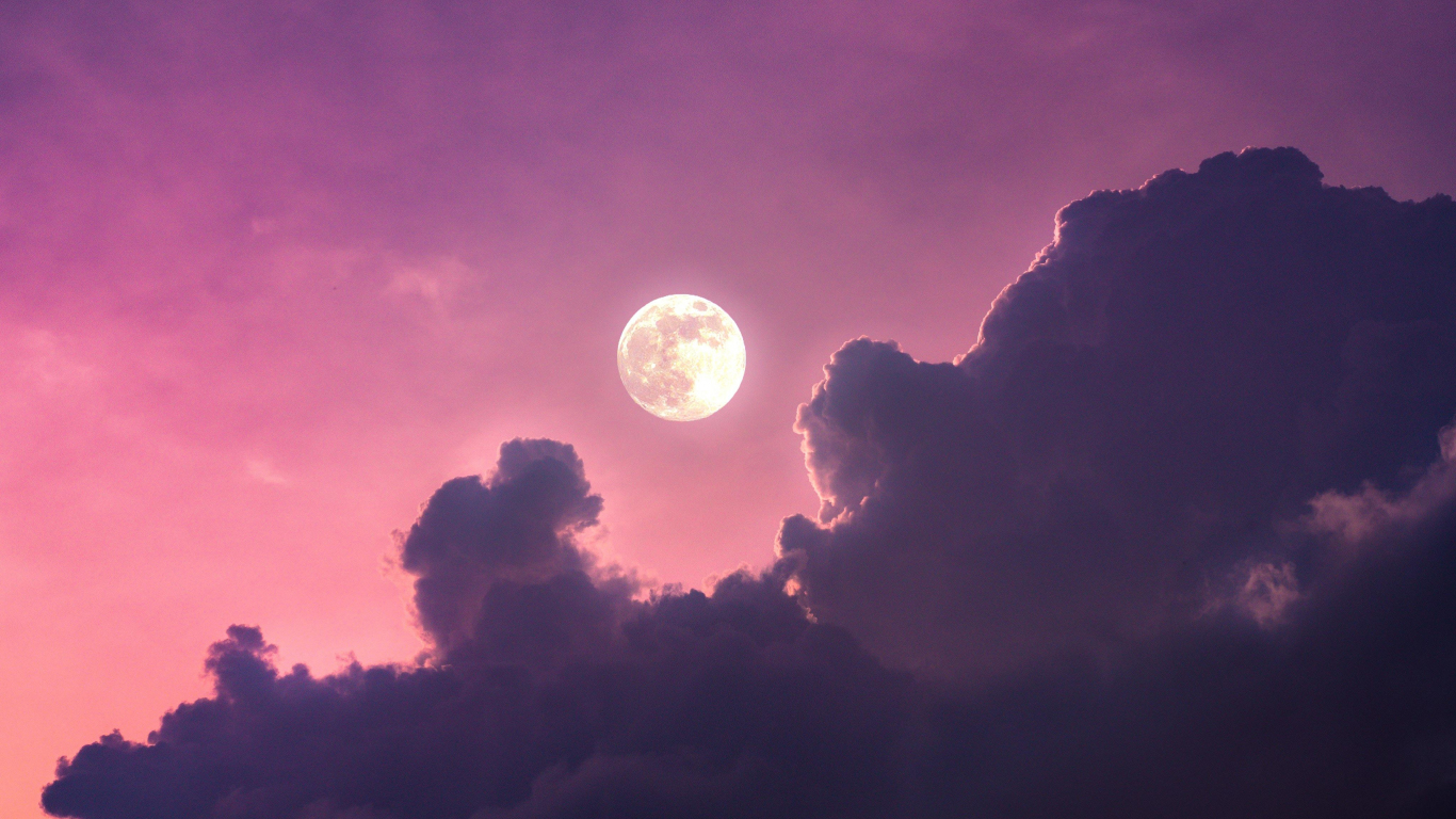 Cảm nhận sự yên bình và thật tuyệt vời khi chiêm ngưỡng bức ảnh nền trăng thanh bình một mình trôi trên bầu trời đầy sao. Với vẻ đẹp mãn nhãn của nền trời đêm rực rỡ, bạn sẽ được một trải nghiệm tuyệt vời và sống động hơn bao giờ hết chỉ bằng một cái nhìn duy nhất.