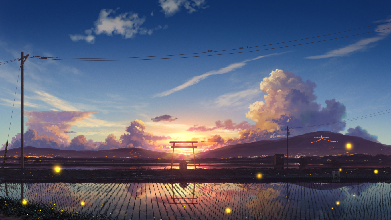 Anime Sunset Background Shop - www.lejardinsuspendu.be 1696372739