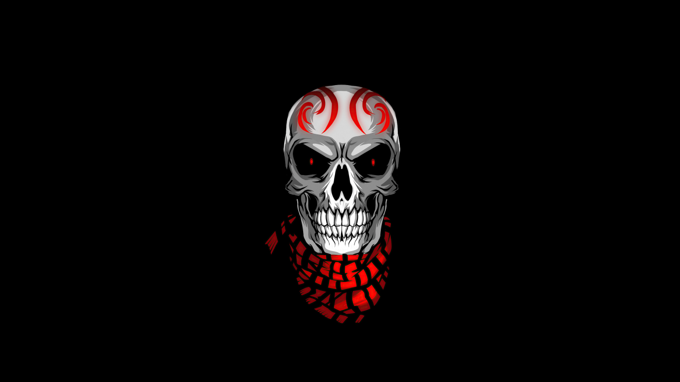 Skull Laptop Wallpapers HD Skull 1366x768 Backgrounds Free Images Download