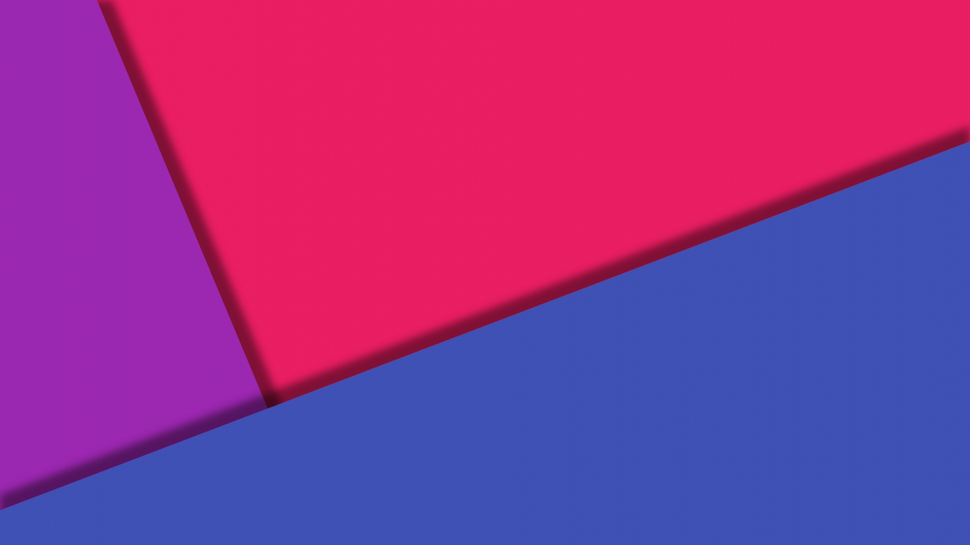 Download 1366x768 wallpaper material design, geometry