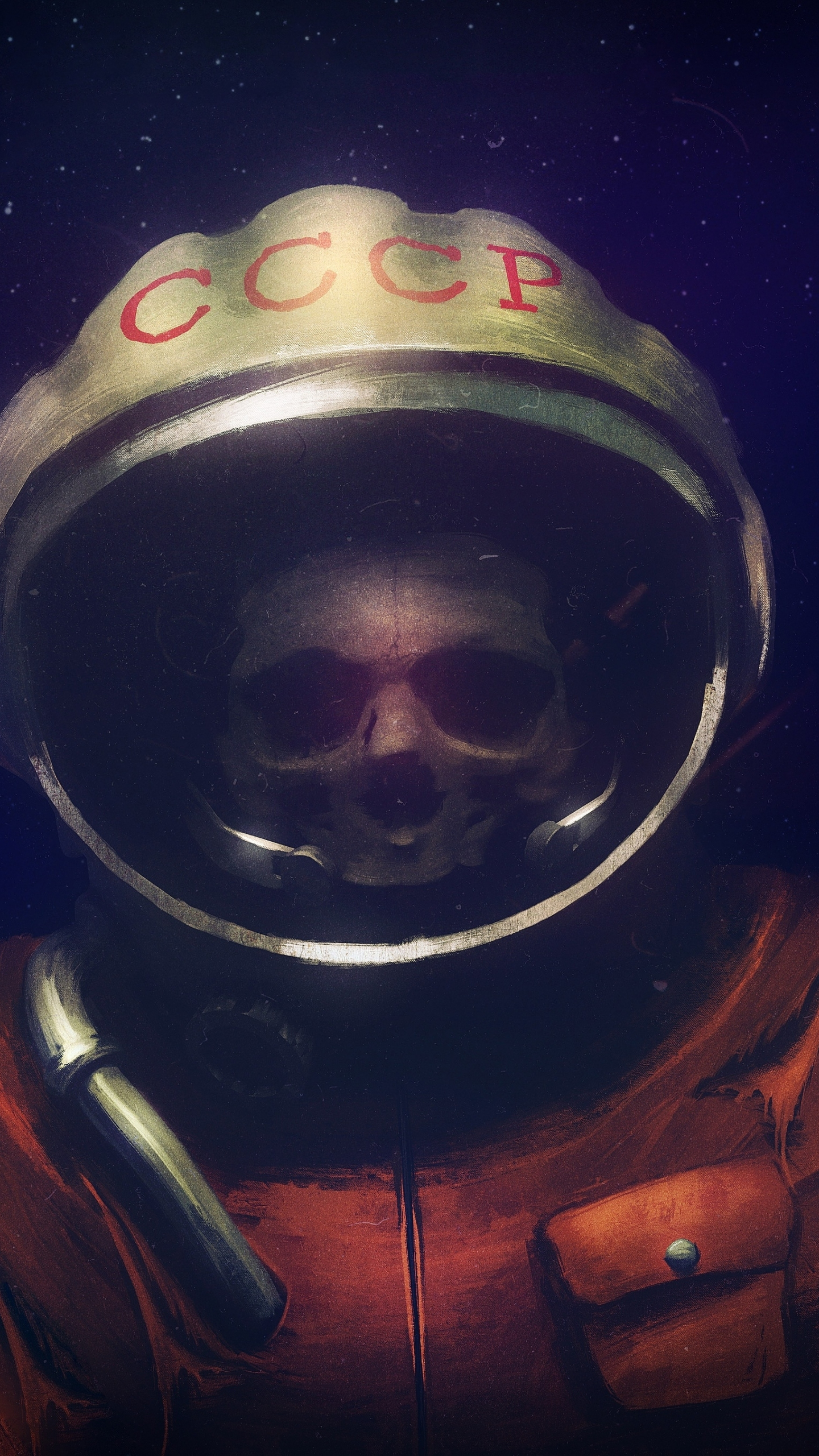 Download Wallpaper 1440x2560 Skull Astronaut Suit Art Qhd Samsung Galaxy S6 S7 Edge Note 7258