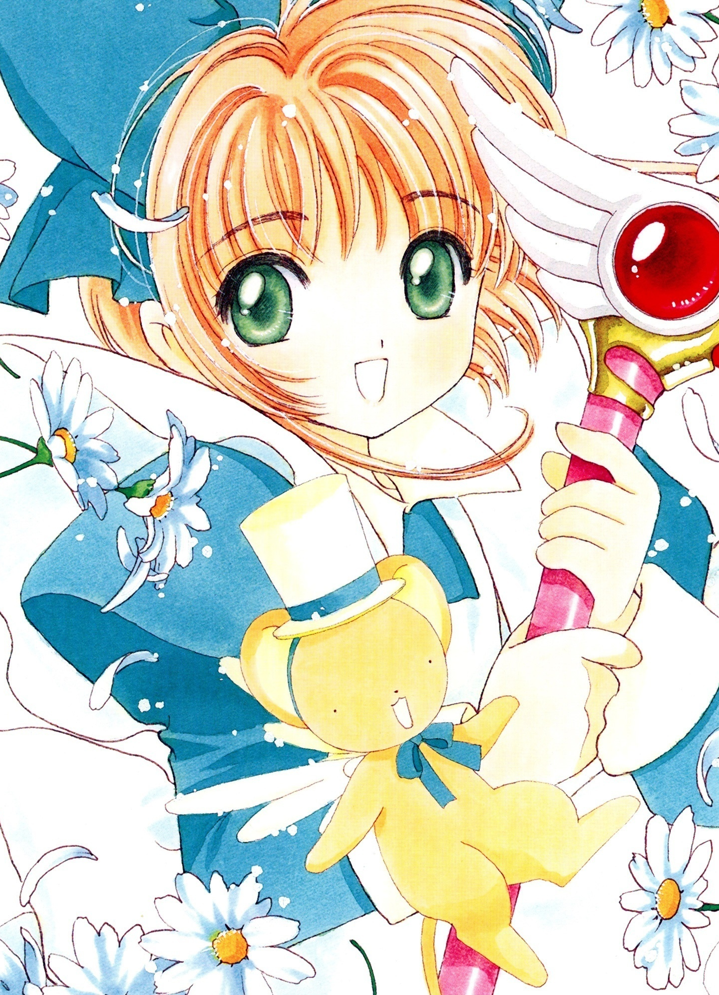 Сакура собирательница карт Манга. Cardcaptor Sakura Wallpaper.