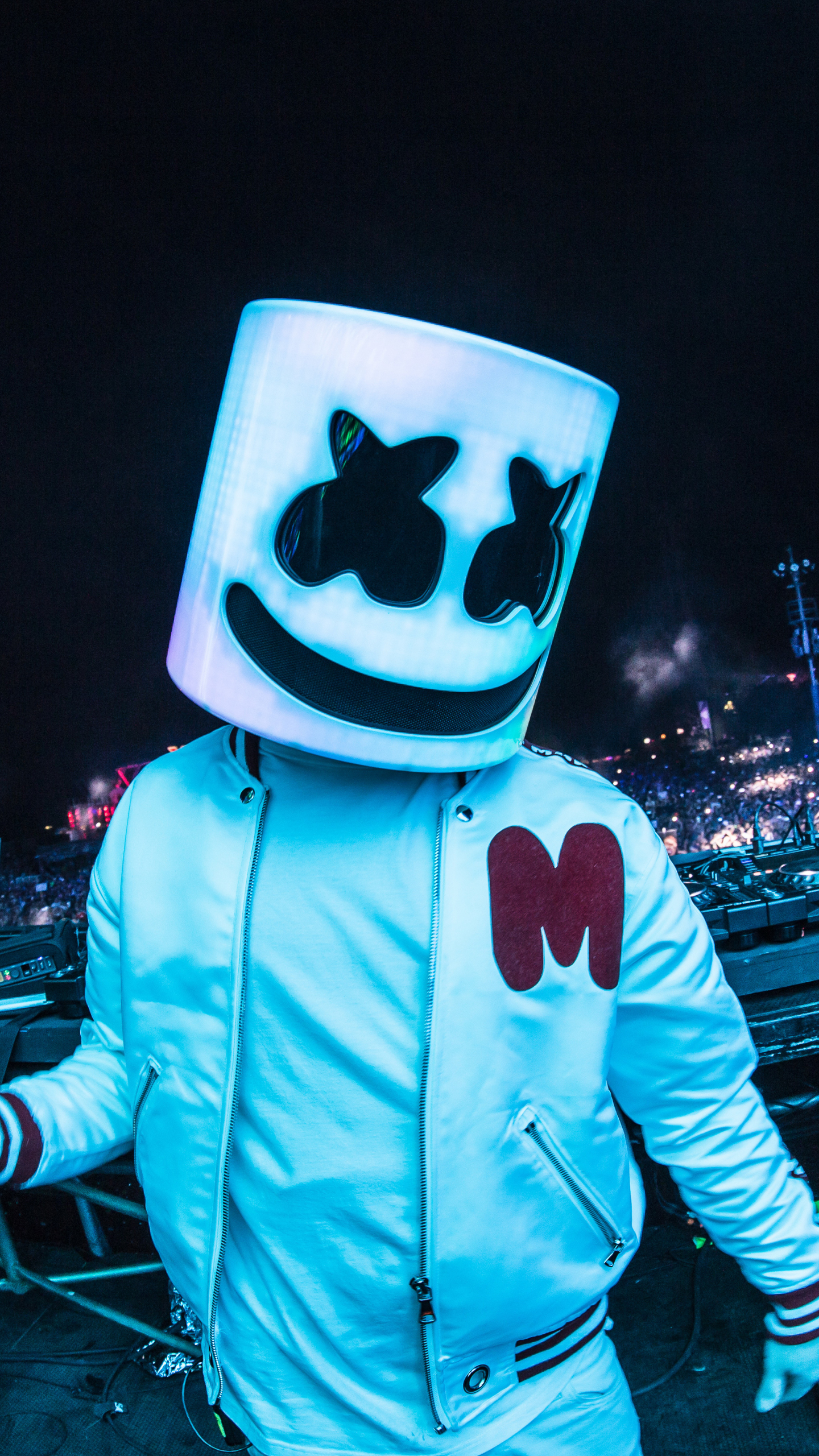 Download 1440x2560 Wallpaper Marshmello Dj Musician 2018 Live