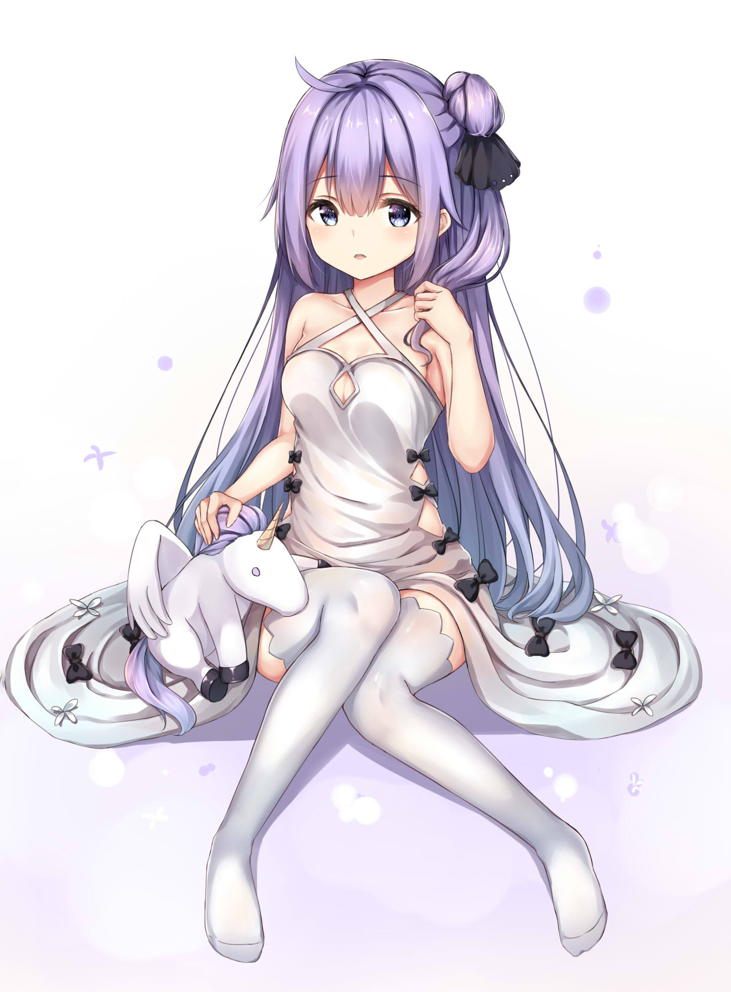 Download wallpaper anime, unicorn, girl, azur lane, hms unicorn, section  shonen in resolution 2560x1600